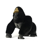 Majestic Silverback Gorilla Soft Stuffed Plush Toy – Realistic and Huggable