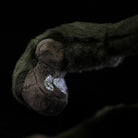 Detailed close-up of the plush Silverback Gorilla’s hand, showcasing SoftDaysLab's lifelike design
