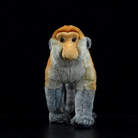 Realistic Long-Nosed Proboscis Monkey Plush Toy –  Soft and Unique