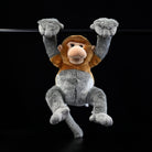 Lifelike Proboscis Monkey plush hanging by SoftDaysLab, soft fur, and realistic long-nosed details