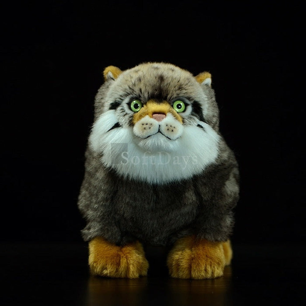 Adorable Pallas's Cat Soft Stuffed Plush  Toy – Realistic and Cuddly