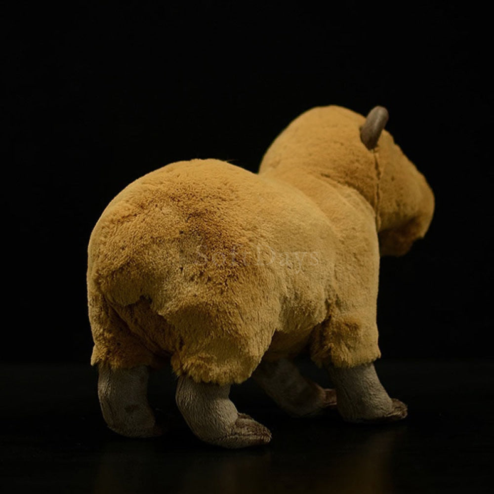Realistic Capybara Soft Stuffed Plush Toy – Soft and Huggable Companion