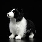 Realistic Border Collie Plush Toy – Soft, Cuddly, and Perfect for Dog Lovers