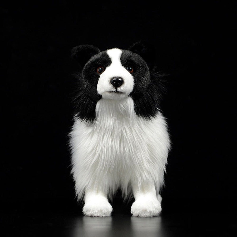 Realistic Border Collie Plush Toy – Soft, Cuddly, and Perfect for Dog Lovers