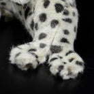 Detailed view of spotted seal plush flipper and paw with realistic texture and spots by SoftDaysLab