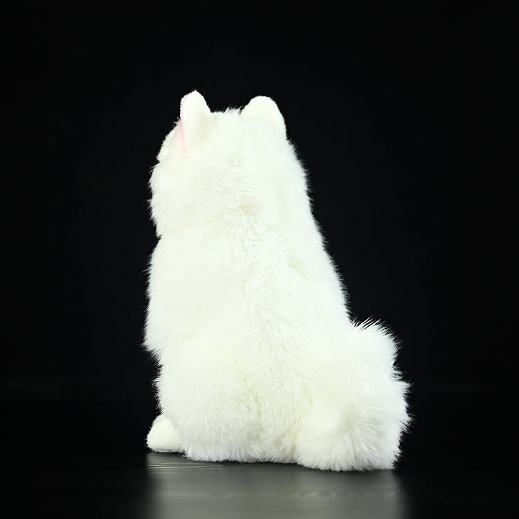 Samoyed Dog Plush Toy – Fluffy, Huggable, and Perfect for Dog Lovers