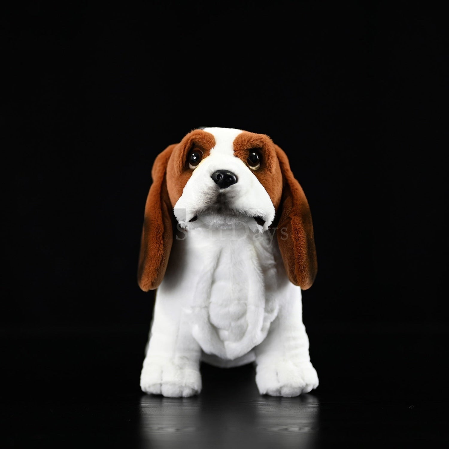 Lifelike Basset Hound Plush Toy – Floppy, Adorable, and Perfect for Dog Lovers