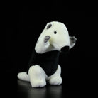 Cute Southern Tamandua stuffed animal in defensive posture, showcasing its lifelike design