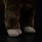 Plush water buffalo’s legs with soft, realistic texture, perfect for animal lovers and collectors
