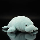 Lifelike manatee plush toy by SoftDaysLab, a cuddly sea cow replica perfect for marine life enthusiasts