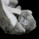 Soft hand detail of the Ring-tailed Lemur plush, showcasing high-quality stitching and texture