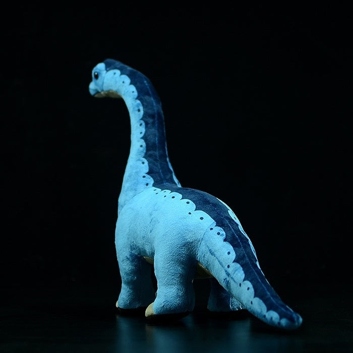 Blue Brachiosaurus Dinosaur Plush Toy – Soft Jurassic Stuffed Animal