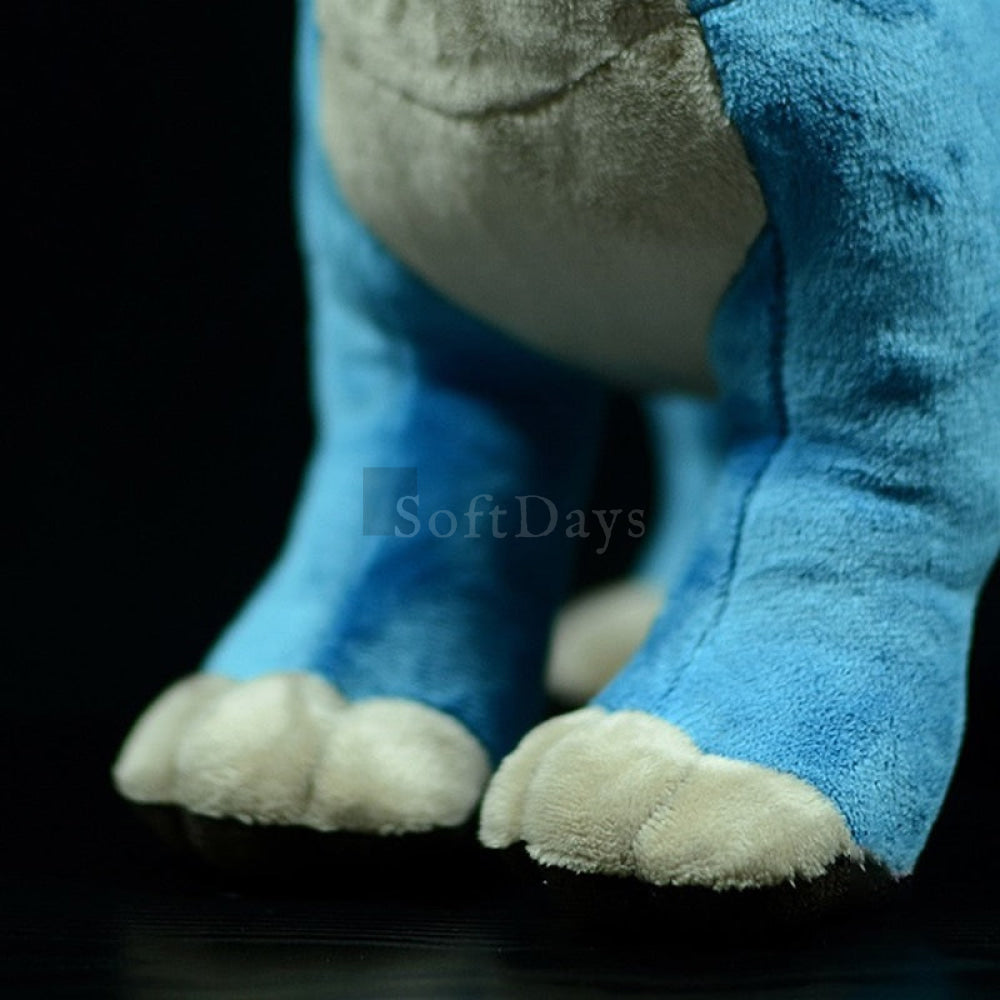 Blue Brachiosaurus Dinosaur Plush Toy – Soft Jurassic Stuffed Animal