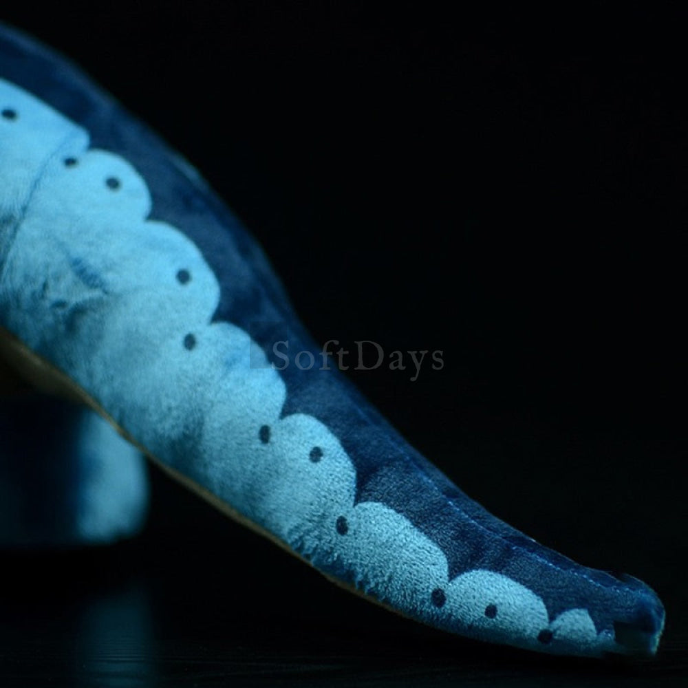 Blue Brachiosaurus Dinosaur Plush Toy – Soft Jurassic Stuffed Animal