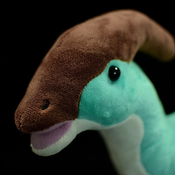 Parasaurolophus Dinosaur Plush Toy – Adorable Jurassic Stuffed Animal