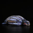 Realistic leatherback sea turtle plush by SoftDaysLab, showcasing lifelike details and vibrant colors