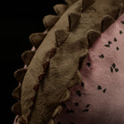 Textured back view of the SoftDaysLab® Pachycephalosaurus Plush Toy, featuring its soft spikes and realistic pattern