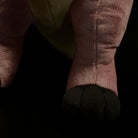 The front leg detail of the Pachycephalosaurus Plush Toy by SoftDaysLab®, emphasizing its durable stitching